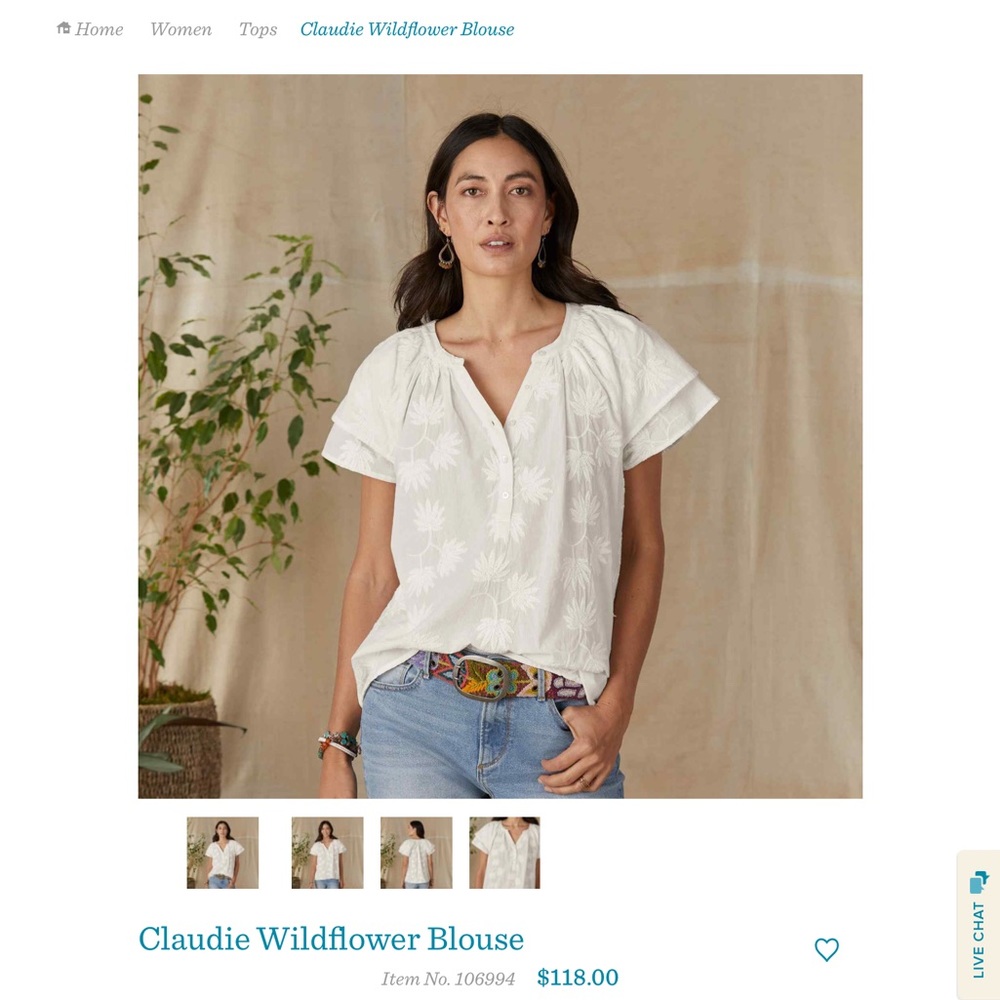 Sundance Claudie Wildflower Blouse